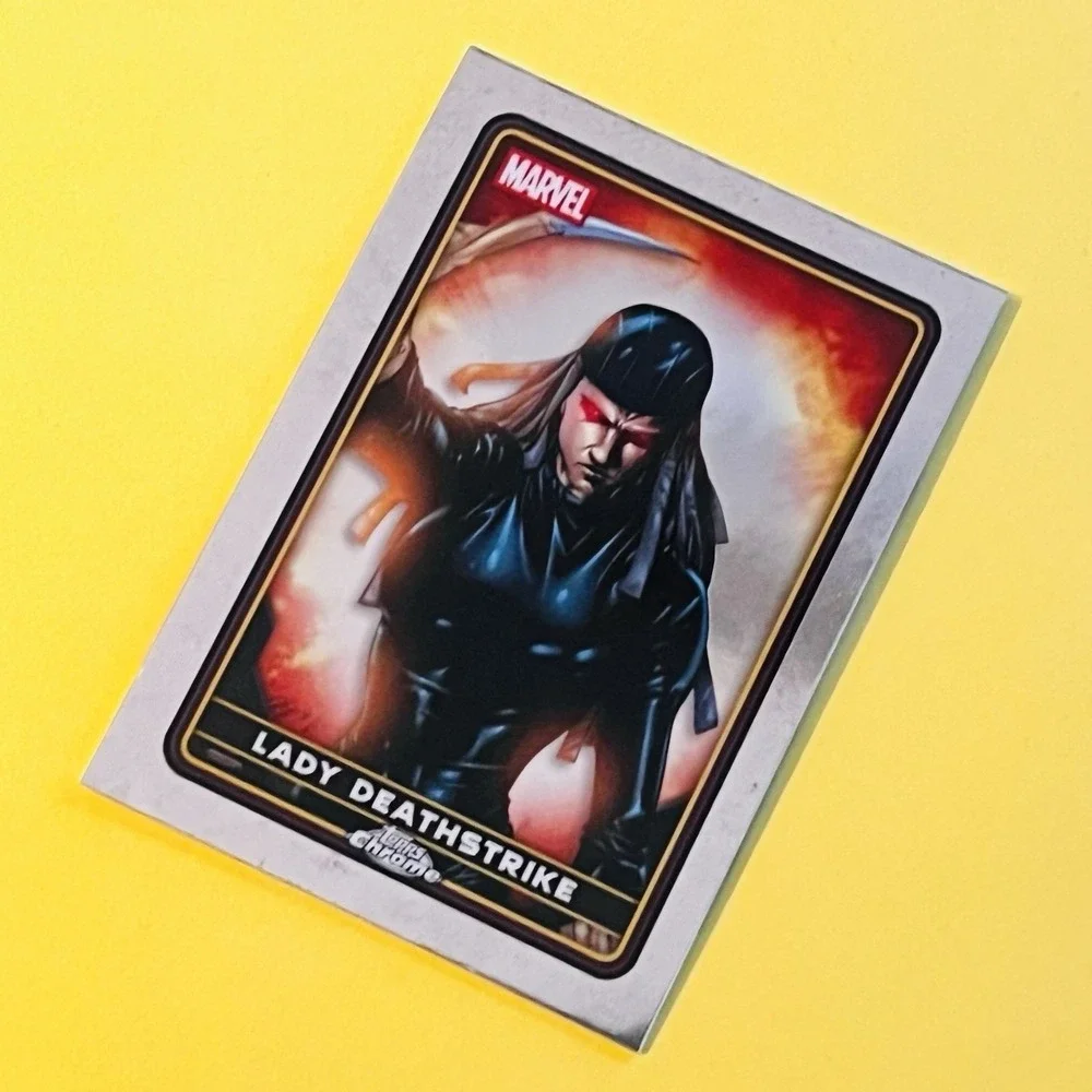 2025 Topps Chrome‎ Deadpool & Wolverine #13 Lady Deathstrike Base Marvel